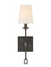 Savoy House - One Light Wall Sconce - Lorainne - Oxidized Black- Union Lighting Luminaires Decor