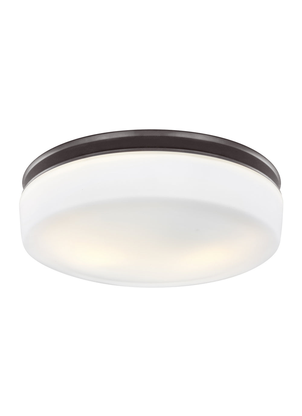 Visual Comfort Studio Canada - Two Light Flush Mount - Issen - Oil Rubbed Bronze- Union Lighting Luminaires Decor