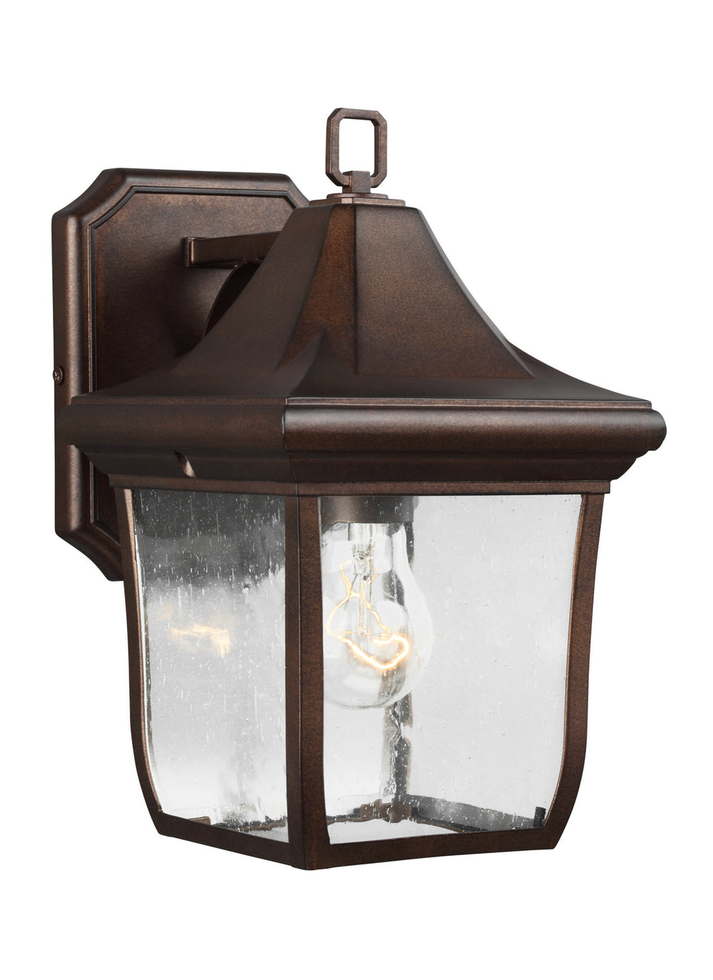 Visual Comfort Studio Canada - One Light Outdoor Wall Lantern - Oakmont - Patina Bronze- Union Lighting Luminaires Decor