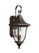 Visual Comfort Studio Canada - Three Light Outdoor Wall Lantern - Oakmont - Patina Bronze- Union Lighting Luminaires Decor