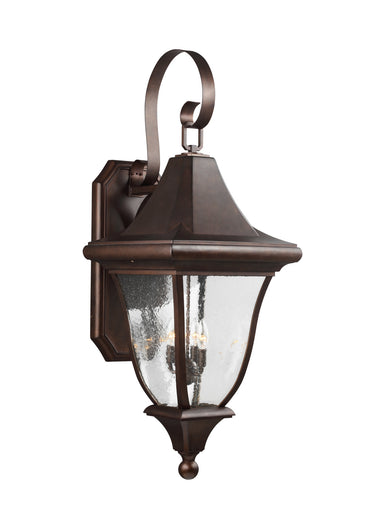 Visual Comfort Studio Canada - Four Light Outdoor Wall Lantern - Oakmont - Patina Bronze- Union Lighting Luminaires Decor