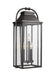 Visual Comfort Studio Canada - Three Light Lantern - Wellsworth - Antique Bronze- Union Lighting Luminaires Decor