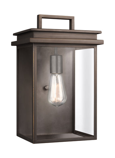 Visual Comfort Studio Canada - One Light Outdoor Wall Lantern - Glenview - Antique Bronze- Union Lighting Luminaires Decor