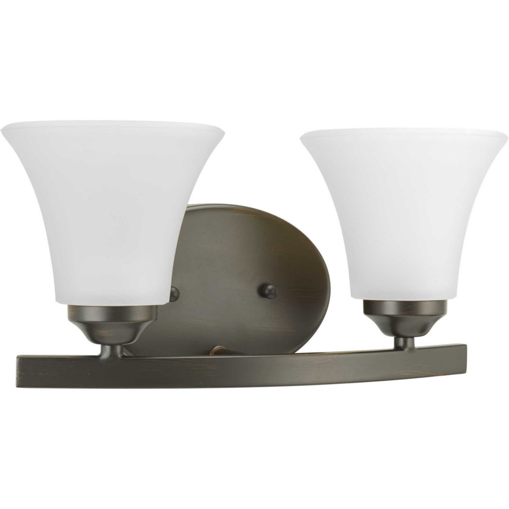 Progress Canada - Two Light Bath Bracket - Adorn - Antique Bronze- Union Lighting Luminaires Decor