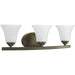 Progress Canada - Three Light Bath Bracket - Adorn - Antique Bronze- Union Lighting Luminaires Decor