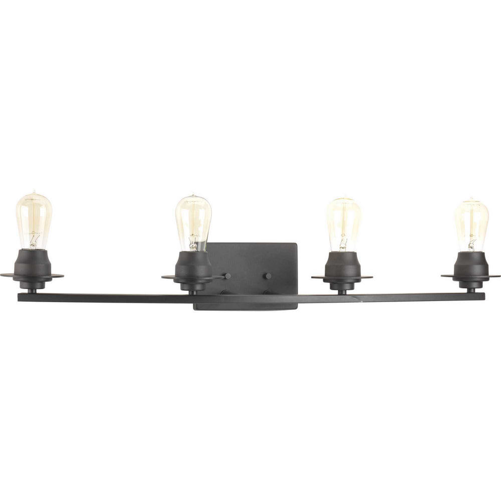 Progress Canada - Four Light Bath - Debut - Graphite- Union Lighting Luminaires Decor