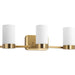 Progress Canada - Three Light Bath - Elevate - Brushed Bronze- Union Lighting Luminaires Decor