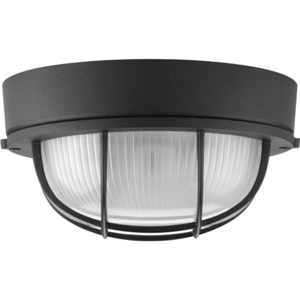 Progress Canada - One Light Flush Mount - Bulkheads - Black- Union Lighting Luminaires Decor