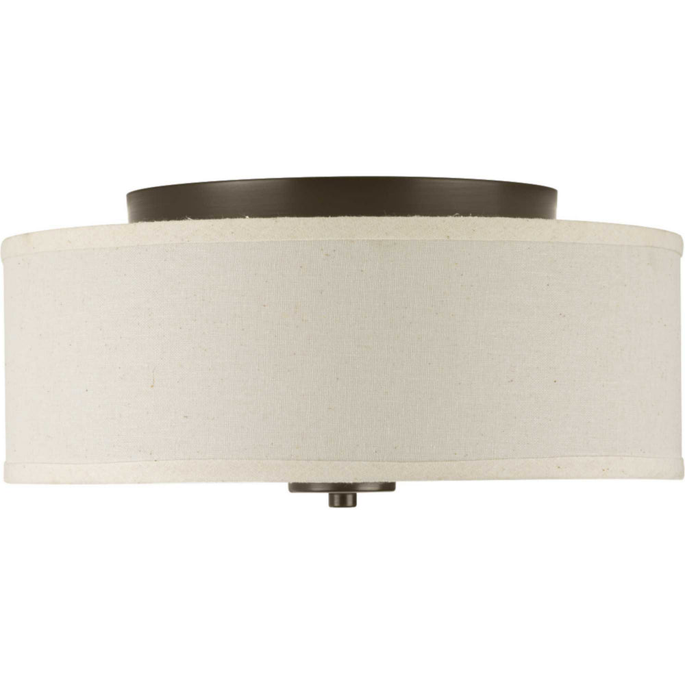 Progress Canada - Two Light Flush Mount - Inspire - Antique Bronze- Union Lighting Luminaires Decor