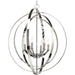 Progress Canada - Six Light Pendant - Equinox - Polished Nickel- Union Lighting Luminaires Decor