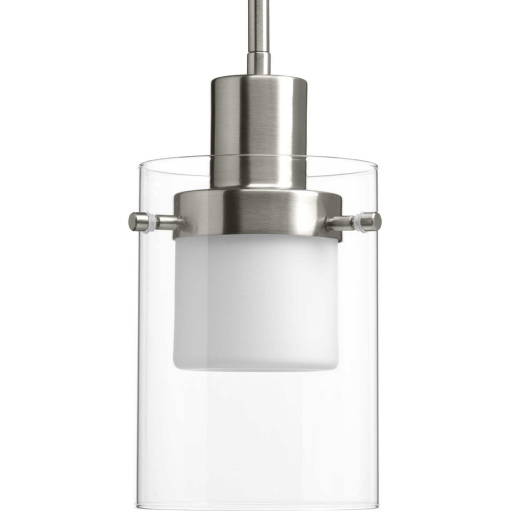 Progress Canada - LED Mini Pendant - Moderna LED - Brushed Nickel- Union Lighting Luminaires Decor