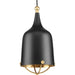 Progress Canada - One Light Pendant - Era - Black- Union Lighting Luminaires Decor