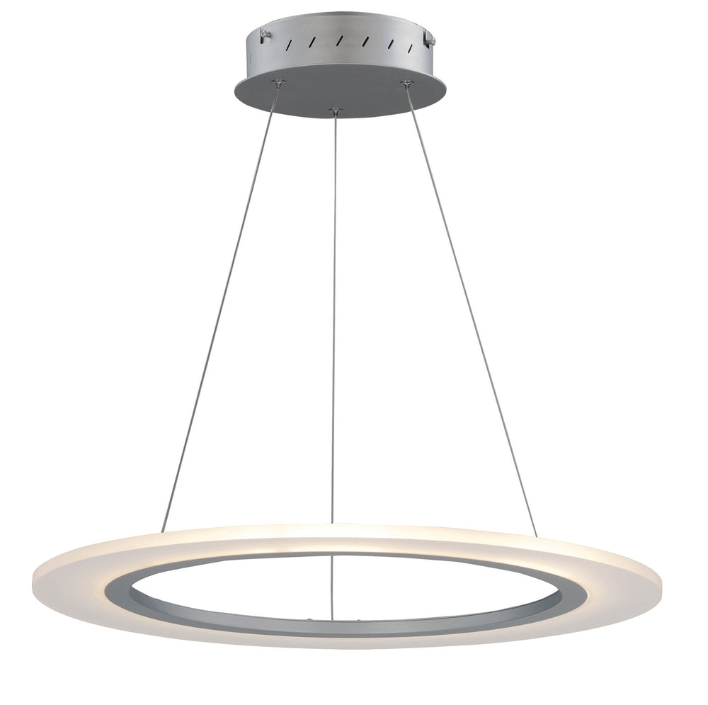 ET2 - LED Pendant - Saturn II LED - Matte Silver- Union Lighting Luminaires Decor