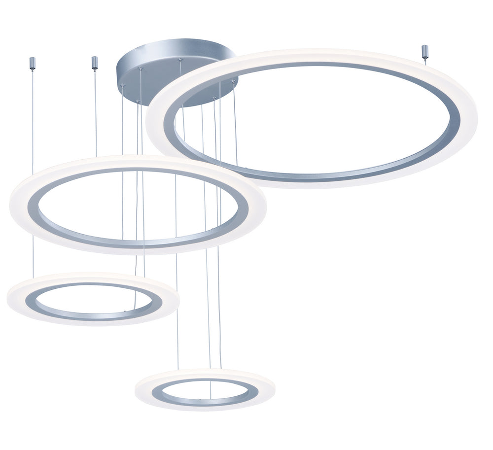 ET2 - LED Pendant - Saturn II LED - Matte Silver- Union Lighting Luminaires Decor