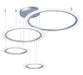 ET2 - LED Pendant - Saturn II LED - Matte Silver- Union Lighting Luminaires Decor