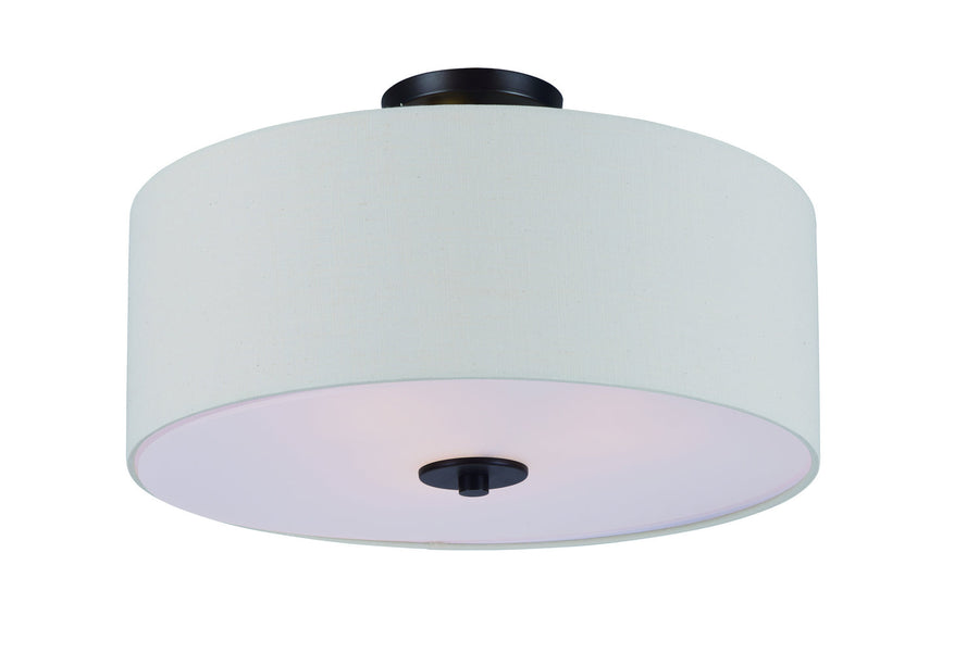 Maxim - Three Light Semi-Flush Mount - Bongo - Oil Rubbed Bronze- Union Lighting Luminaires Decor