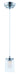 Maxim - LED Mini Pendant - Mod - Satin Nickel- Union Lighting Luminaires Decor