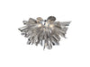 Avenue Lighting - LED Flush Sconce - Bowery Lane - Chrome- Union Lighting Luminaires Decor
