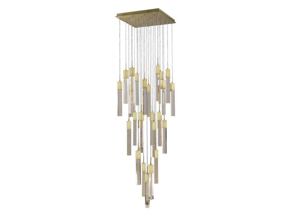 Avenue Lighting - LED Pendant - The Original Glacier - Brushed Brass- Union Lighting Luminaires Decor