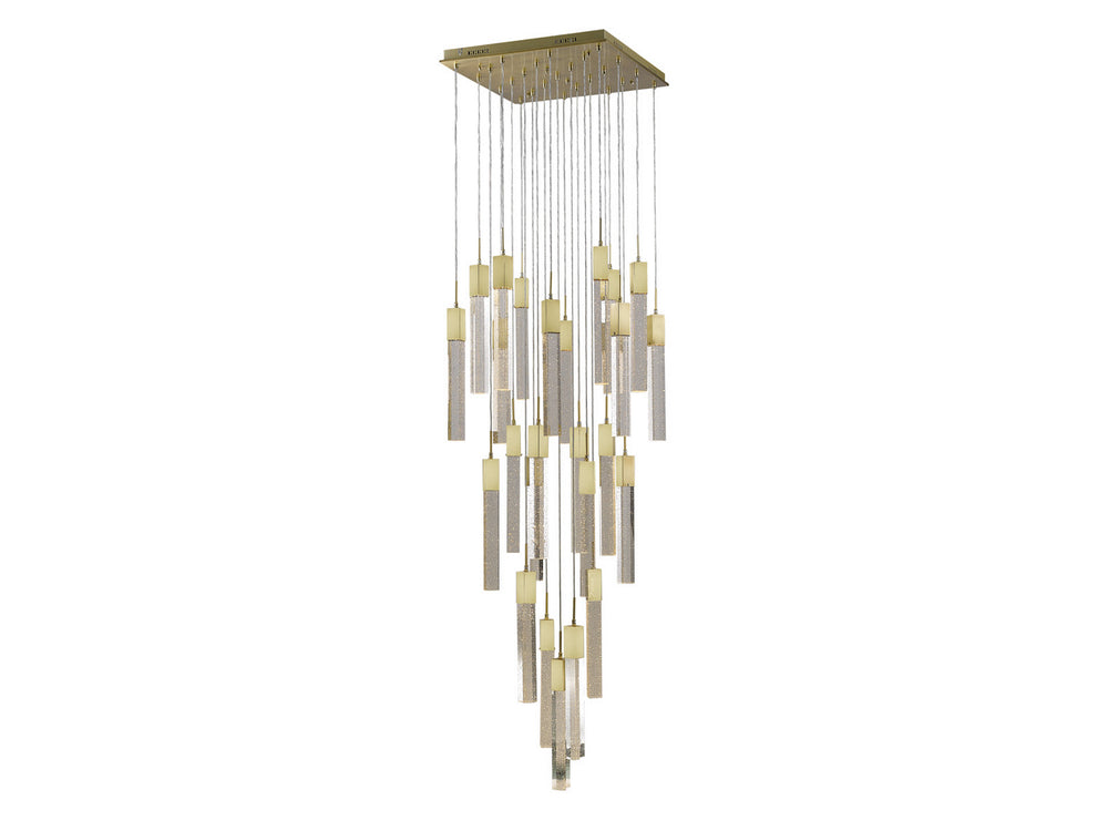 Avenue Lighting - LED Pendant - The Original Glacier - Brushed Brass- Union Lighting Luminaires Decor