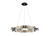 Avenue Lighting - LED Chandelier - Aspen - Polished Nickel- Union Lighting Luminaires Decor