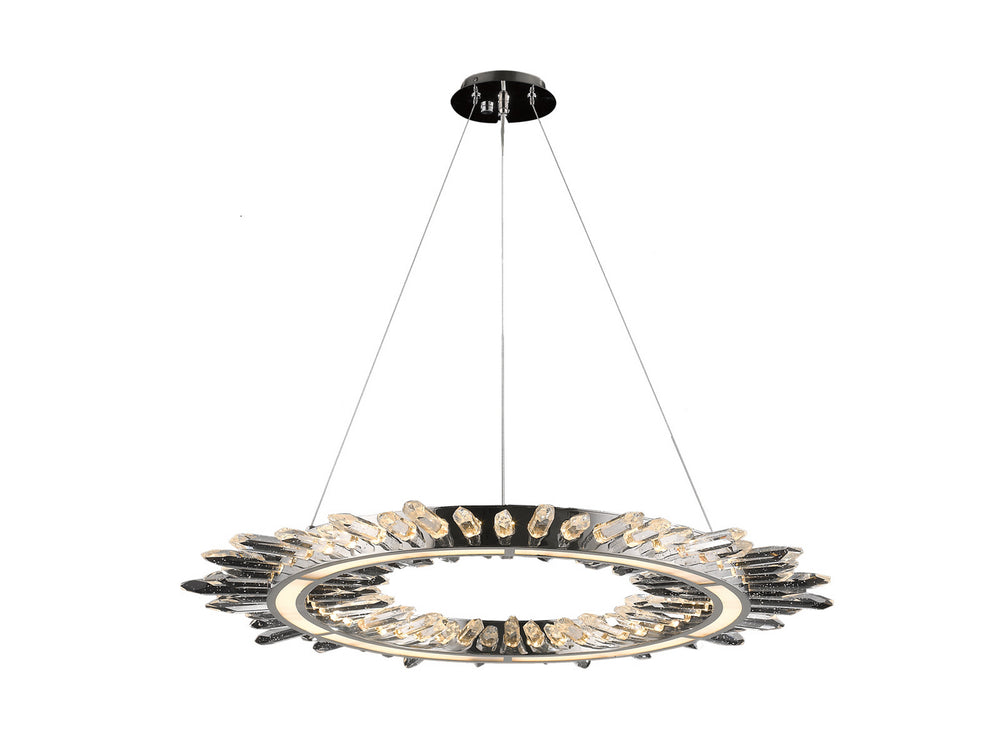 Avenue Lighting - LED Chandelier - Aspen - Polished Nickel- Union Lighting Luminaires Decor