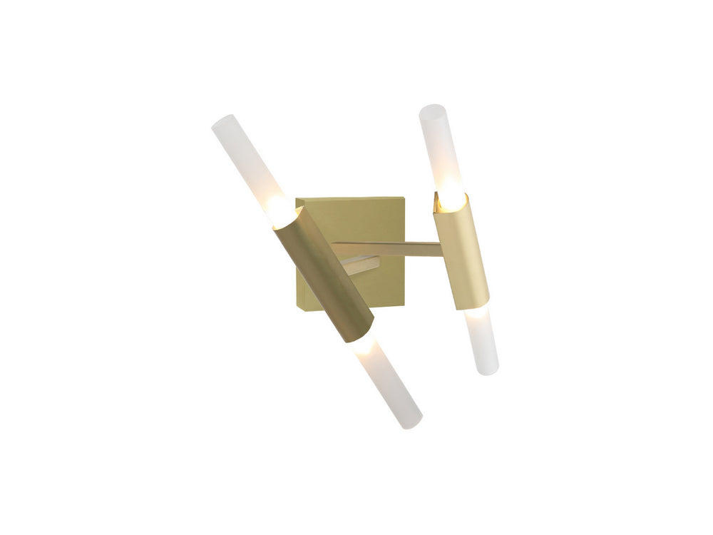 Avenue Lighting - LED Wall Sconce - San Vicente Blvd. - Brushed Brass- Union Lighting Luminaires Decor
