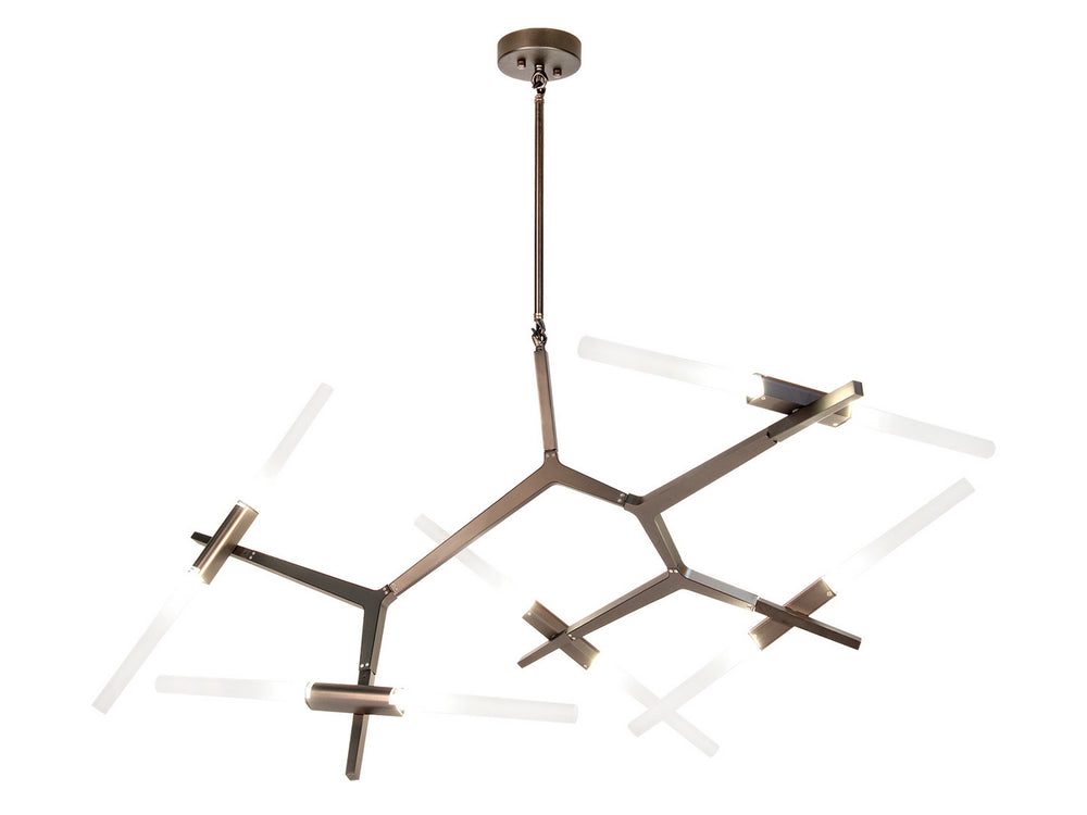 Avenue Lighting - LED Chandelier - San Vicente Blvd. - Dark Bronze- Union Lighting Luminaires Decor