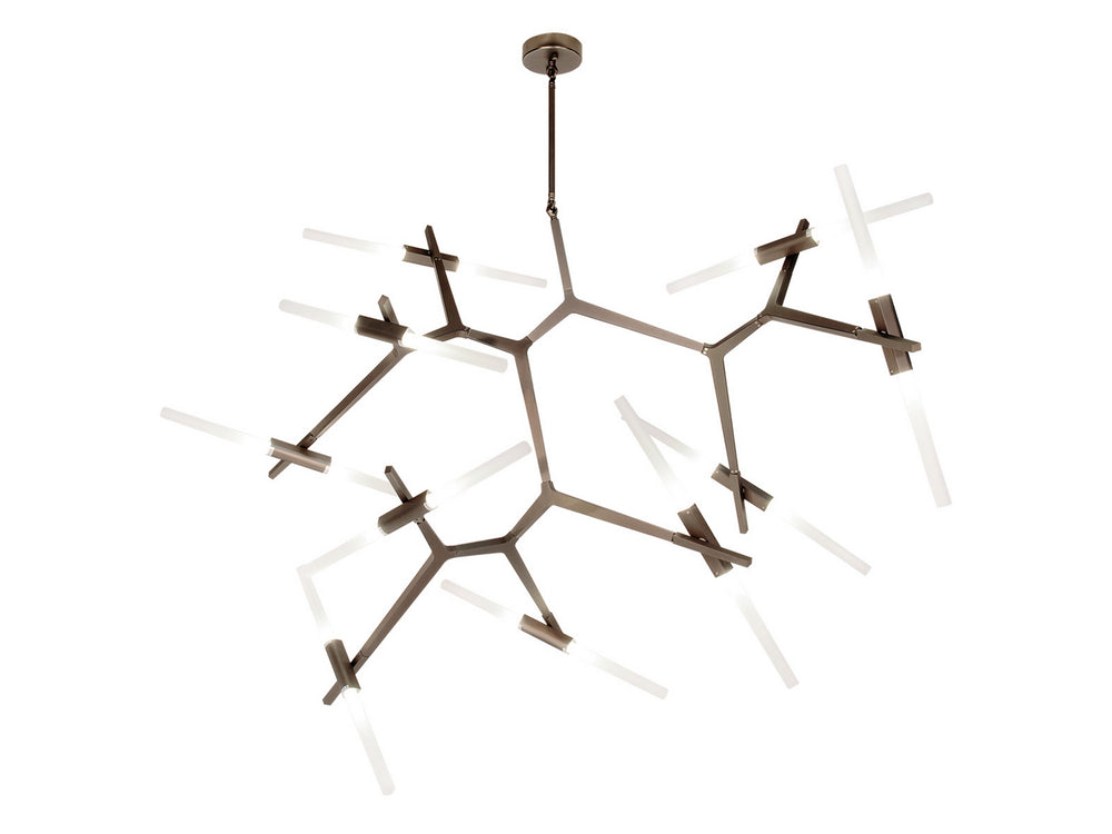 Avenue Lighting - LED Chandelier - San Vicente Blvd. - Dark Bronze- Union Lighting Luminaires Decor