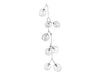 Avenue Lighting - Ten Light Chandelier - Fairfax Ave. - Matte Chrome- Union Lighting Luminaires Decor