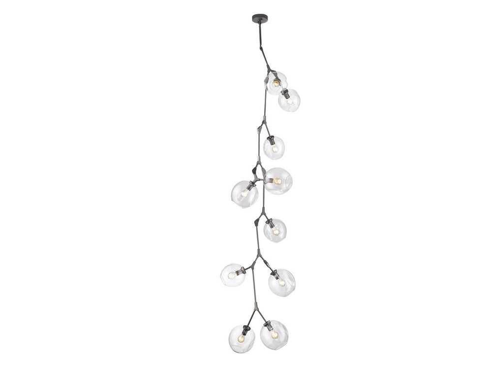 Avenue Lighting - Ten Light Chandelier - Fairfax Ave. - Dark Bronze- Union Lighting Luminaires Decor
