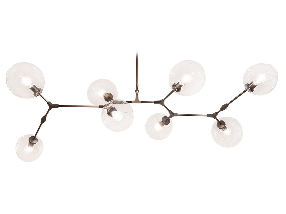 Avenue Lighting - Eight Light Chandelier - Fairfax Ave. - Dark Bronze- Union Lighting Luminaires Decor