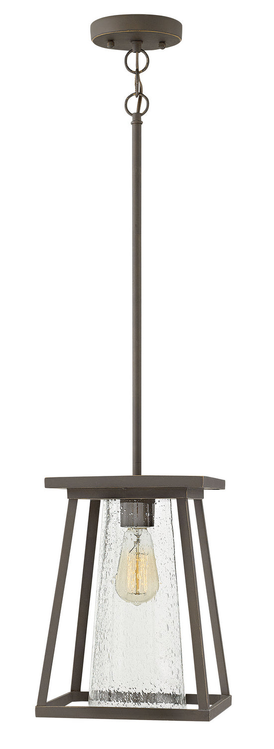 Hinkley Canada - LED Hanging Lantern - Burke - Oil Rubbed Bronze with Clear glass- Union Lighting Luminaires Decor