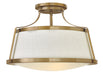 Hinkley Canada - LED Flush Mount - Charlotte - Brushed Caramel- Union Lighting Luminaires Decor