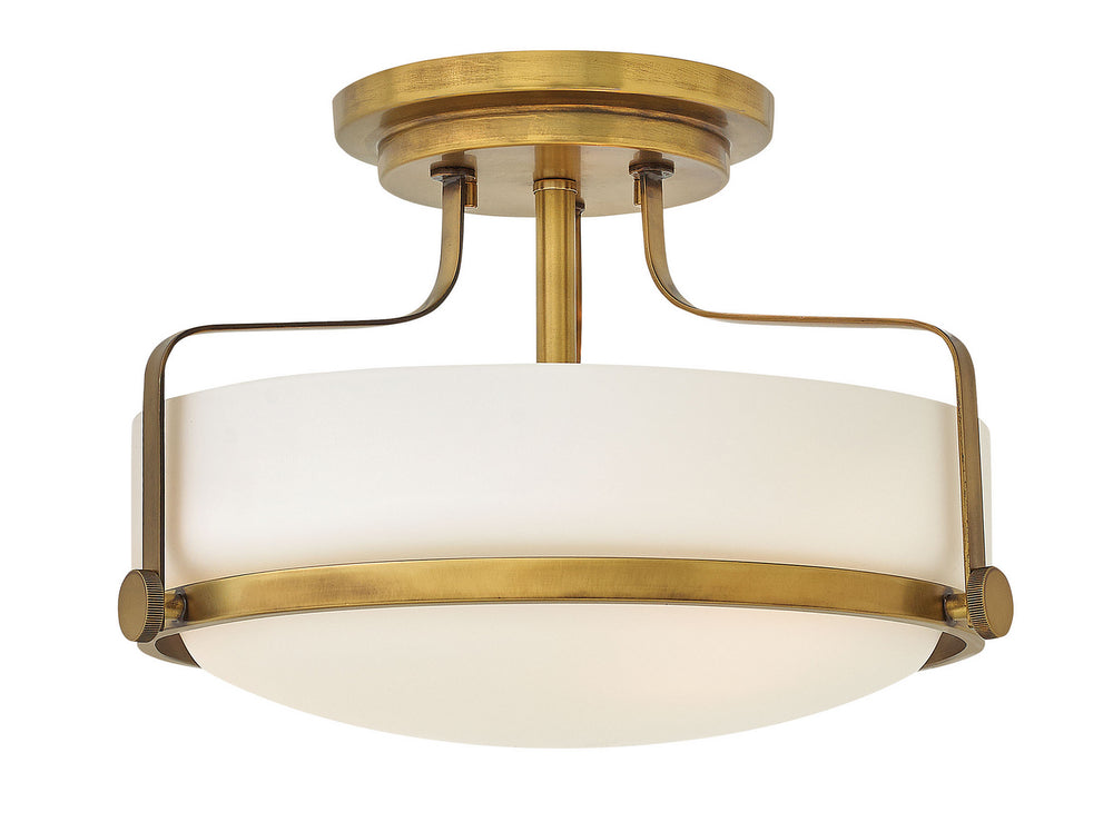 Hinkley Canada - LED Semi-Flush Mount - Harper - Heritage Brass- Union Lighting Luminaires Decor