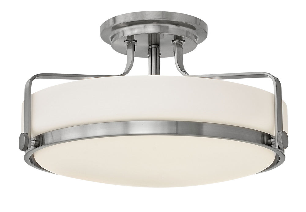 Hinkley Canada - LED Semi-Flush Mount - Harper - Brushed Nickel- Union Lighting Luminaires Decor