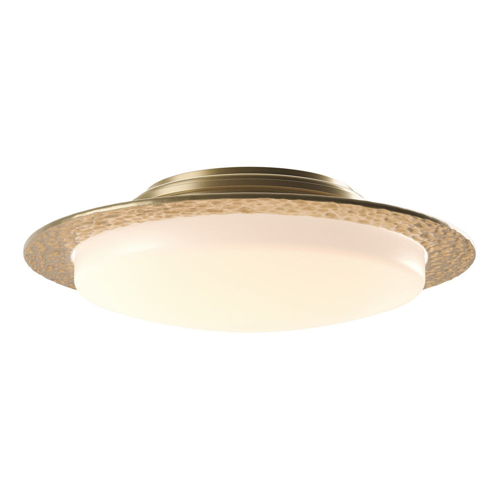 Hubbardton Forge - Two Light Semi-Flush Mount - Oceanus - Soft Gold- Union Lighting Luminaires Decor