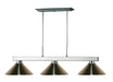 Z-Lite Canada - Three Light Billiard - Players - Brushed Nickel- Union Lighting Luminaires Decor