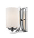 Z-Lite Canada - One Light Wall Sconce - Bordeaux - Chrome- Union Lighting Luminaires Decor