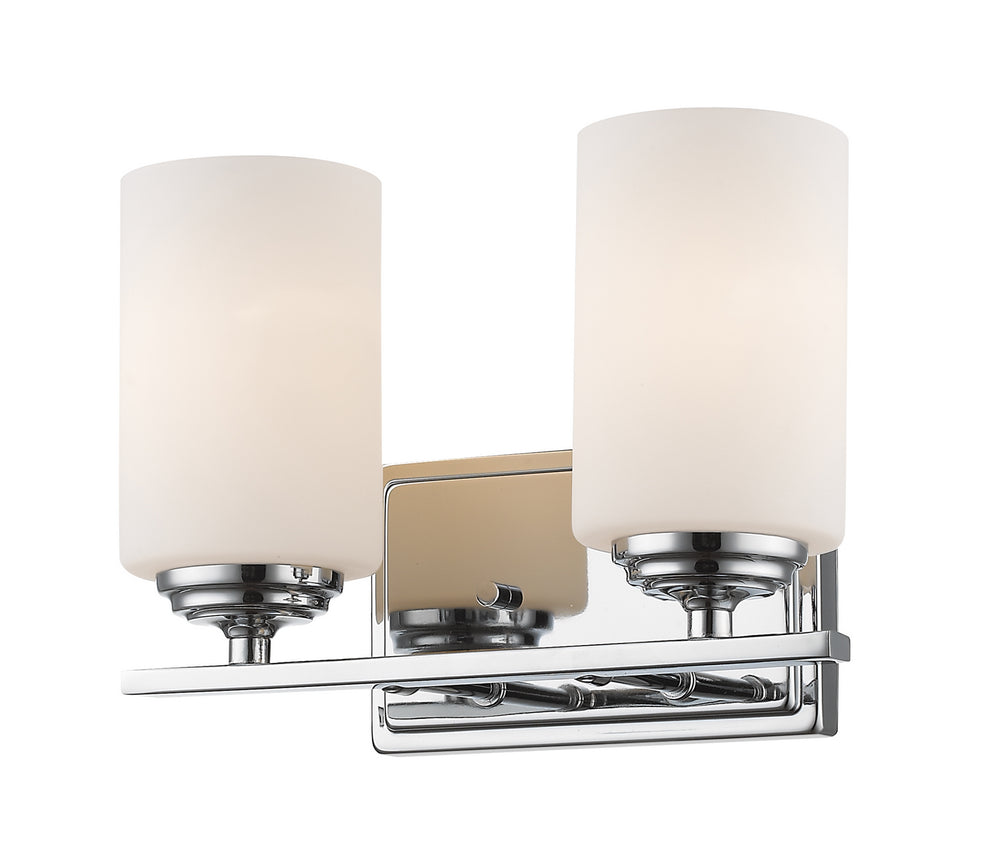 Z-Lite Canada - Two Light Vanity - Bordeaux - Chrome- Union Lighting Luminaires Decor