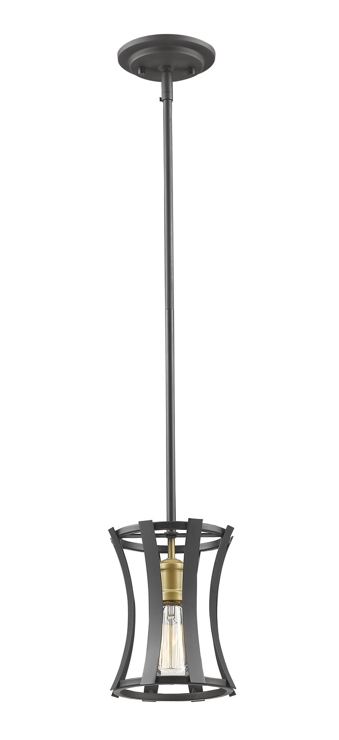 Z-Lite Canada - One Light Pendant - Geist - Bronze Gold- Union Lighting Luminaires Decor