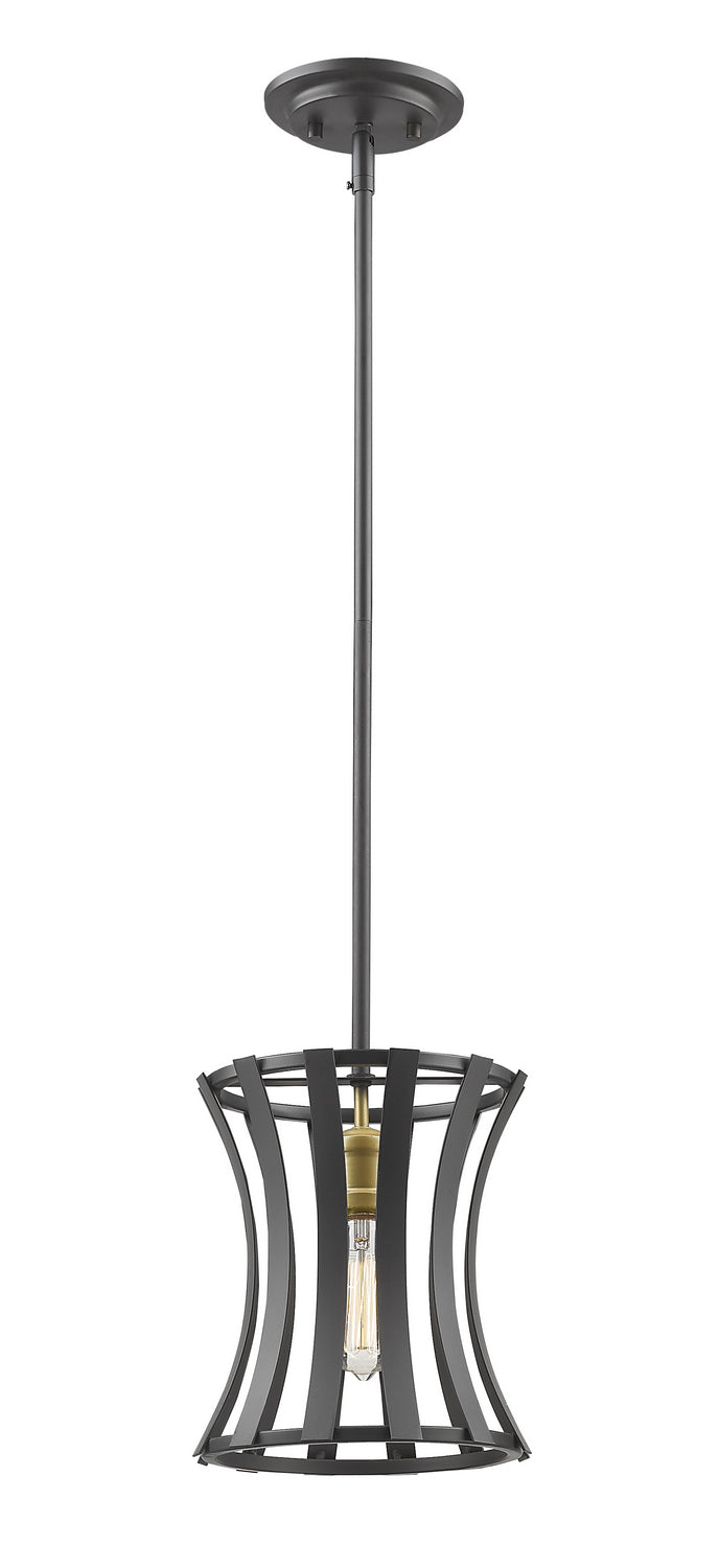 Z-Lite Canada - One Light Pendant - Geist - Bronze Gold- Union Lighting Luminaires Decor