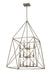 Z-Lite Canada - 12 Light Chandelier - Trestle - Antique Silver- Union Lighting Luminaires Decor