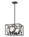 Z-Lite Canada - Four Light Pendant - Port - Olde Bronze- Union Lighting Luminaires Decor