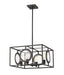 Z-Lite Canada - Four Light Chandelier - Port - Olde Bronze- Union Lighting Luminaires Decor
