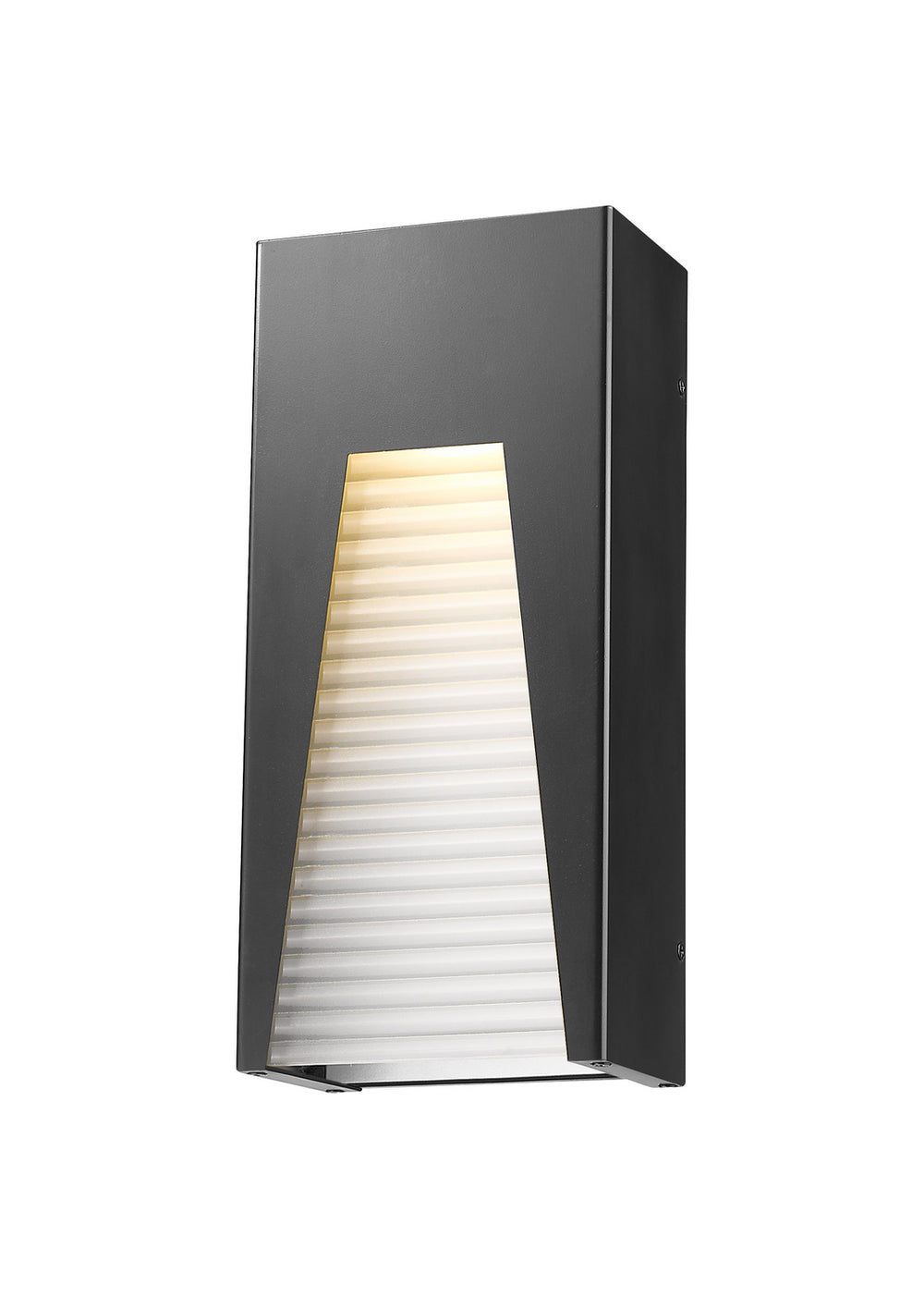 Z-Lite Canada - LED Outdoor Wall Mount - Millenial - Black Silver- Union Lighting Luminaires Decor