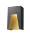 Z-Lite Canada - LED Outdoor Wall Mount - Millenial - Black Gold- Union Lighting Luminaires Decor