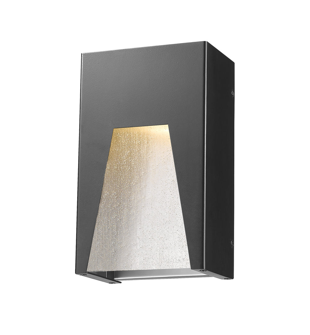 Z-Lite Canada - LED Outdoor Wall Mount - Millenial - Black Silver- Union Lighting Luminaires Decor