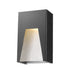 Z-Lite Canada - LED Outdoor Wall Mount - Millenial - Black Silver- Union Lighting Luminaires Decor