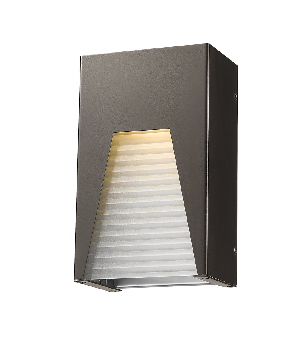 Z-Lite Canada - LED Outdoor Wall Mount - Millenial - Bronze Silver- Union Lighting Luminaires Decor